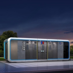 现代公共厕所3D模型下载